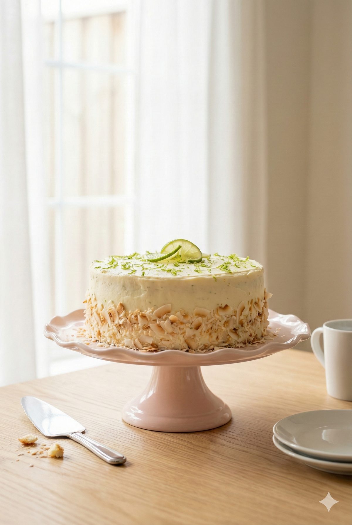Coconut & Lime Cake